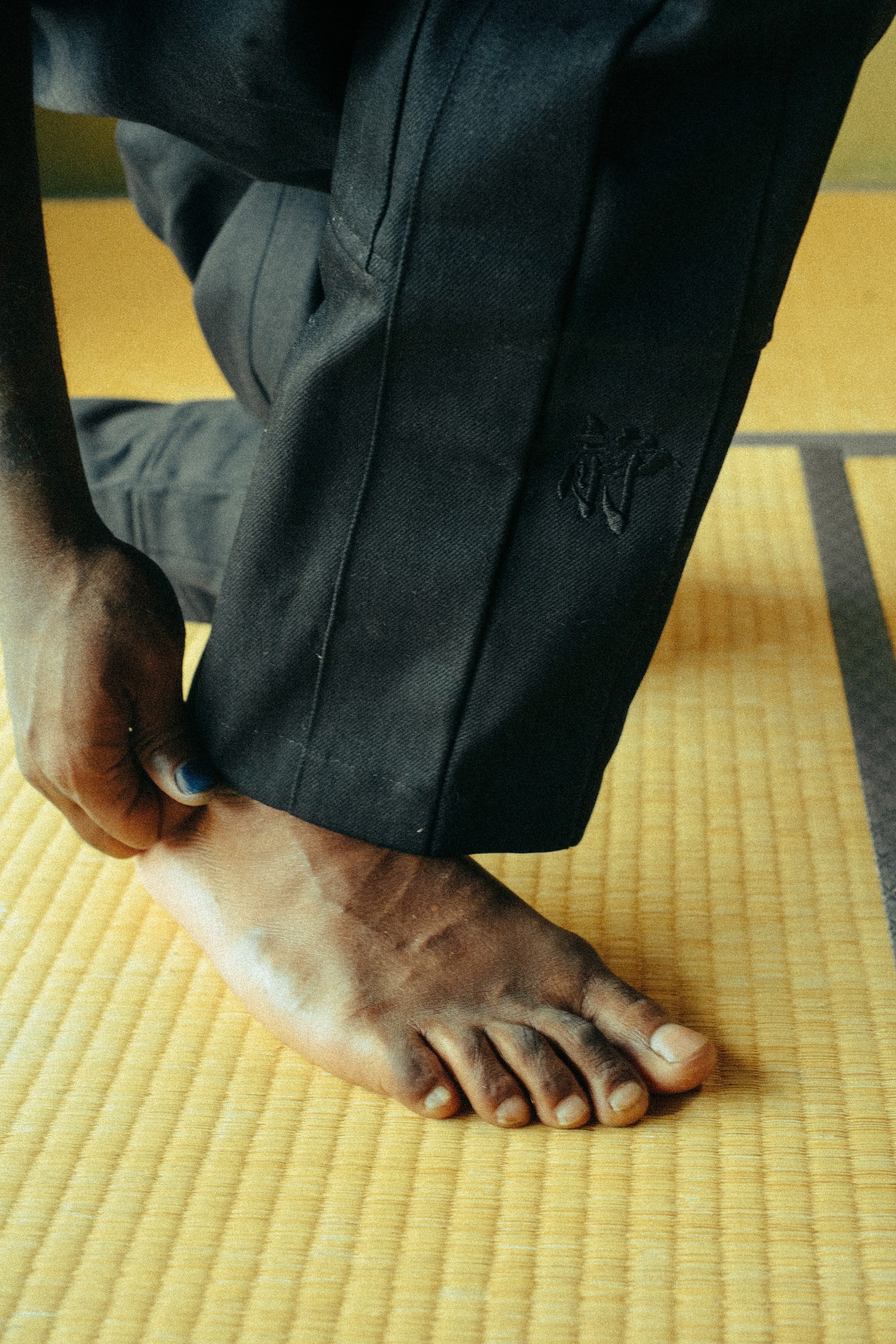 Stillness Nika Poka — hem detail