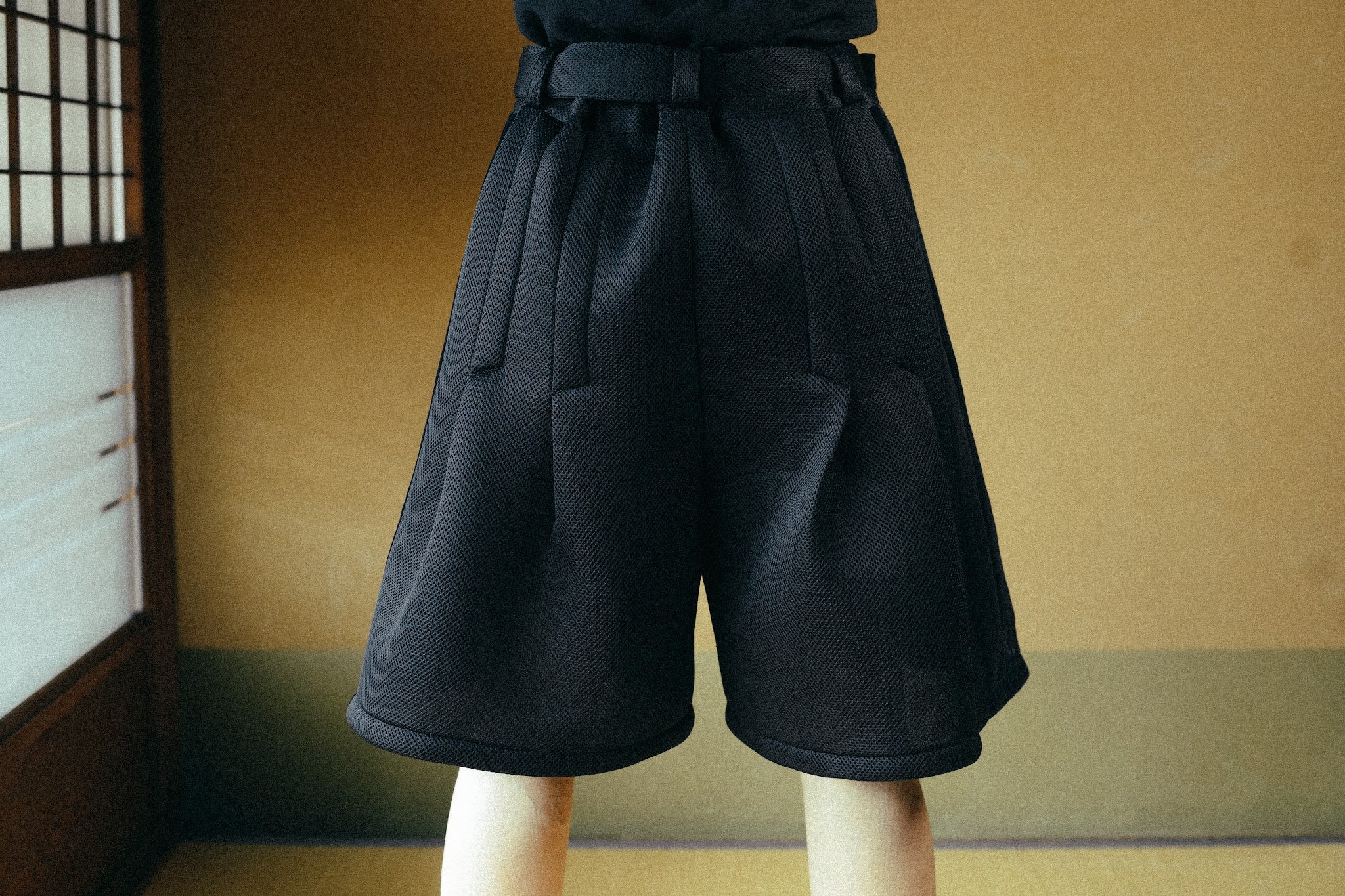 Stillness Hakama Shorts — front