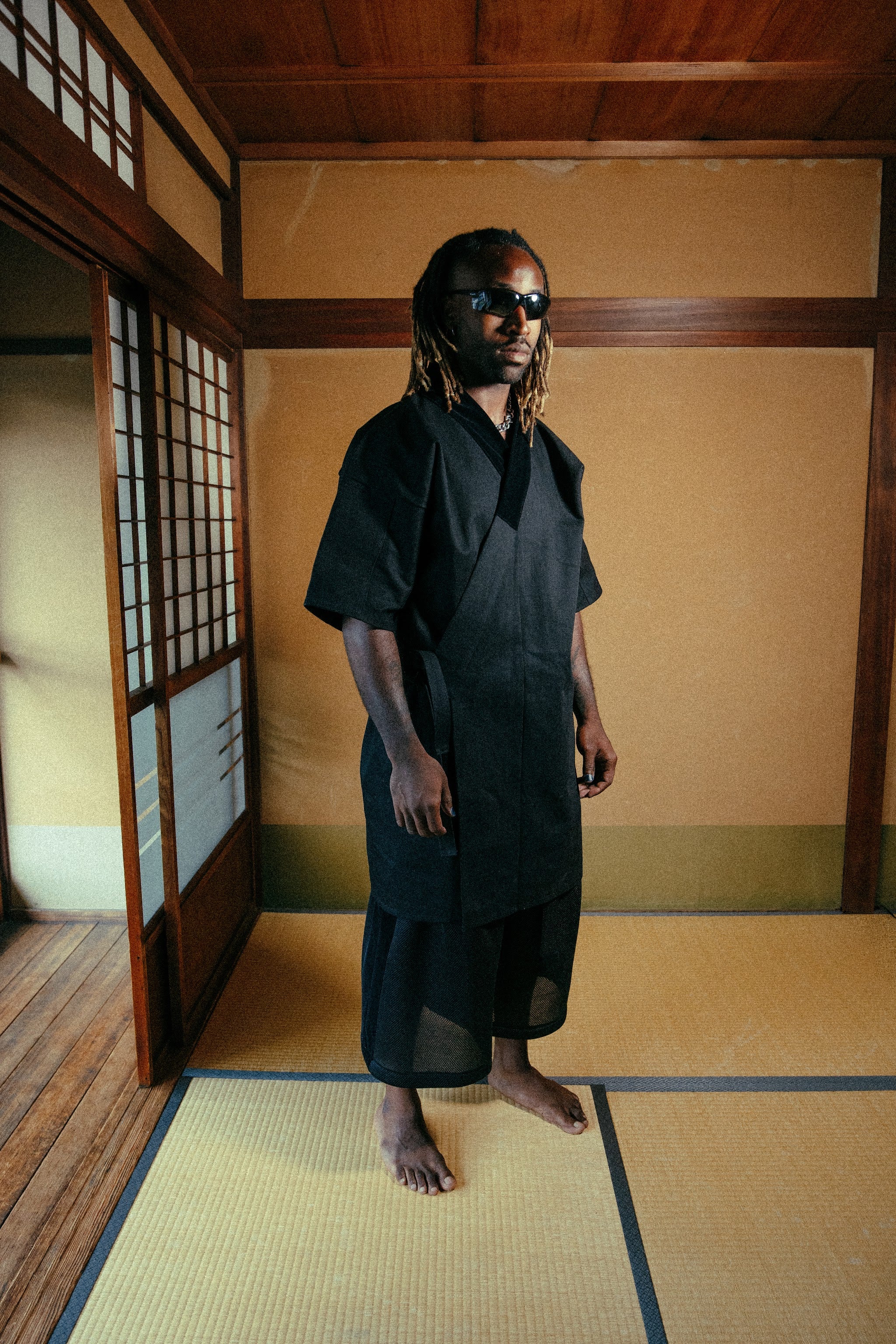 Stillness Kimono — front