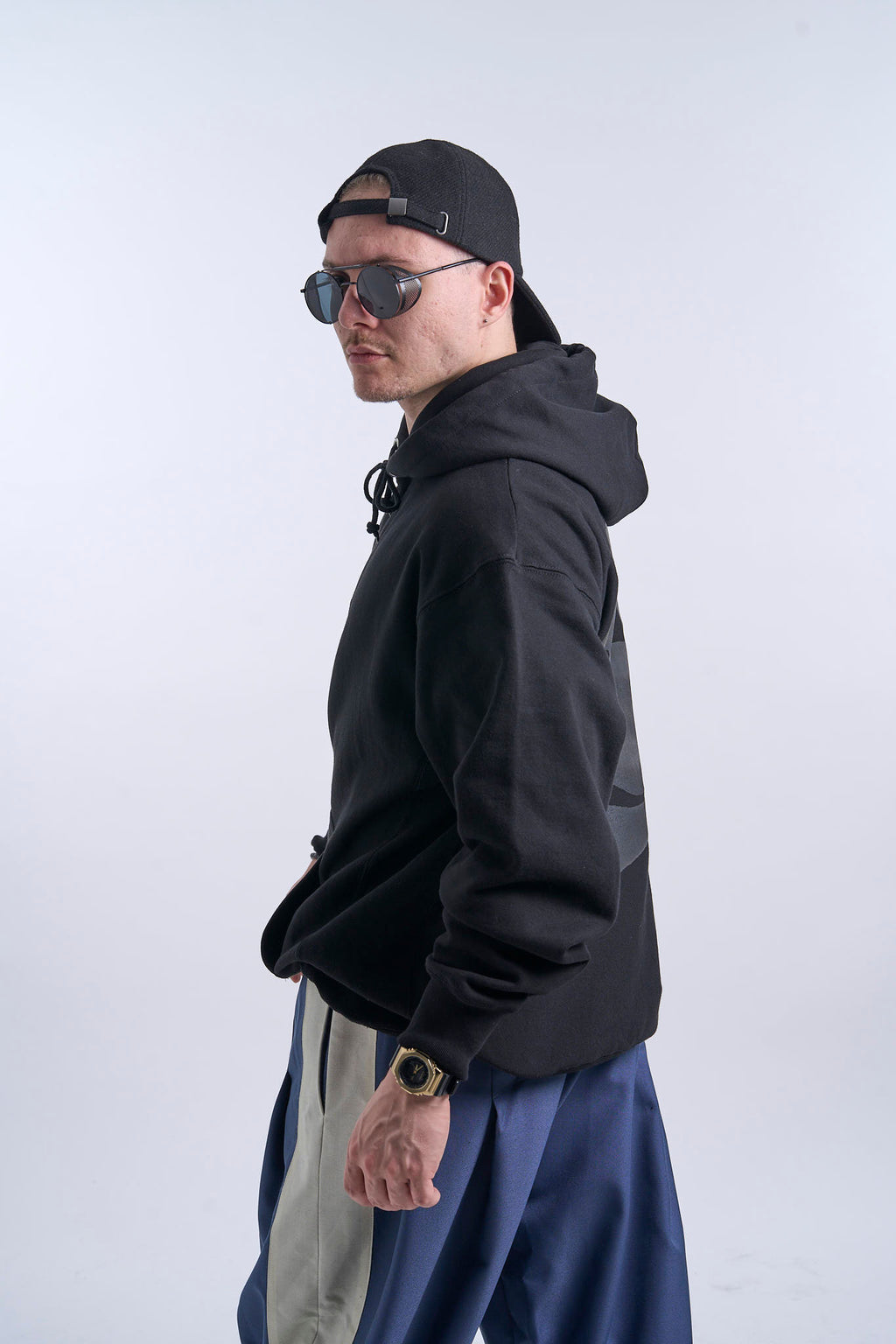 GZO Hoodie — side profile